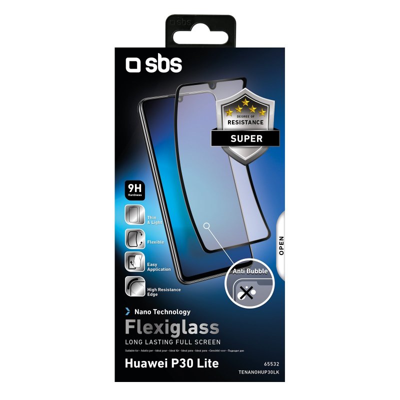 Flexible Glass Full Screen Protector for Huawei P30 Lite