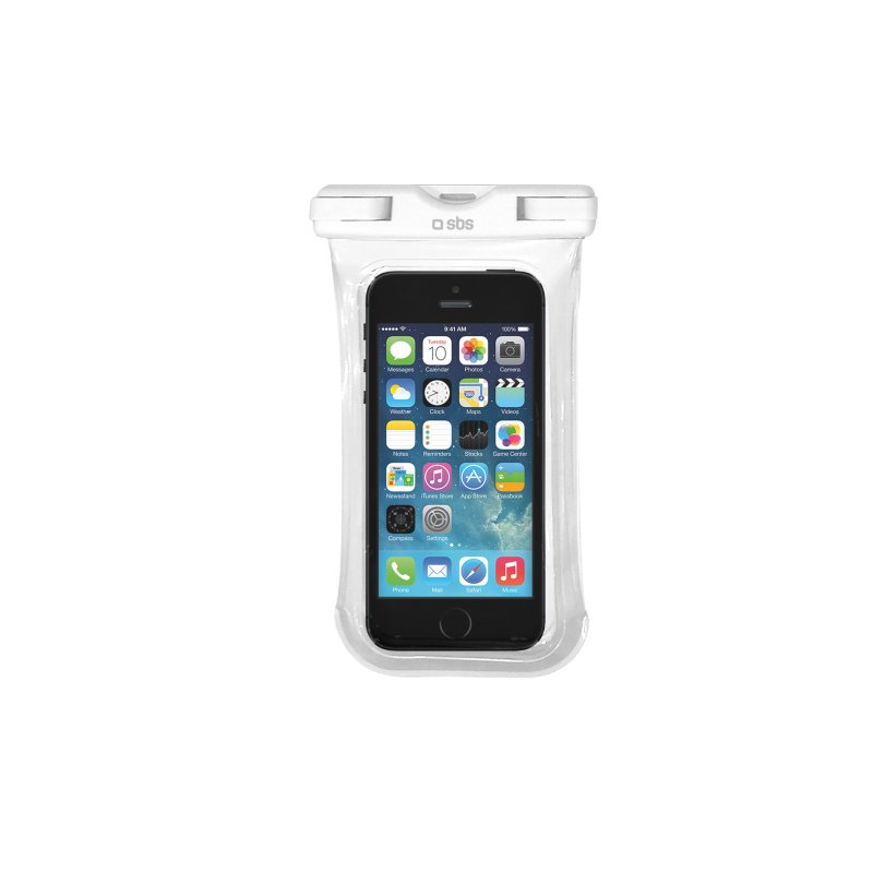 Case waterproof for smartphone up to 5.5\"
