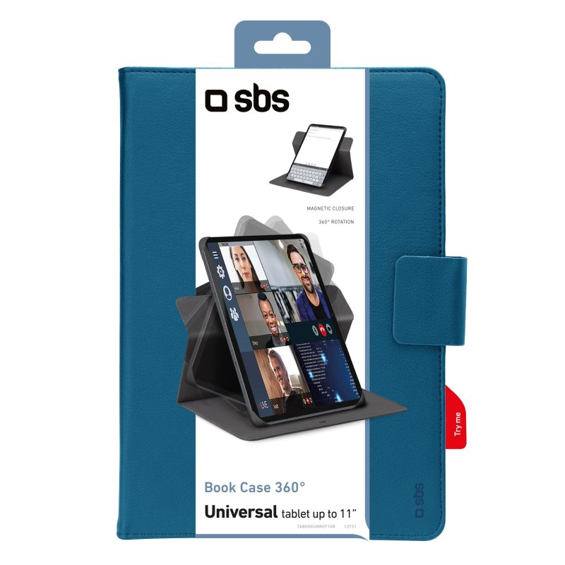 Universal Book Rotation case for Tablet up to 11\"