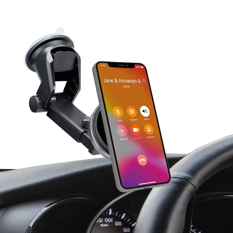 Soporte para smartphone en el coche con tecnología Magsafe