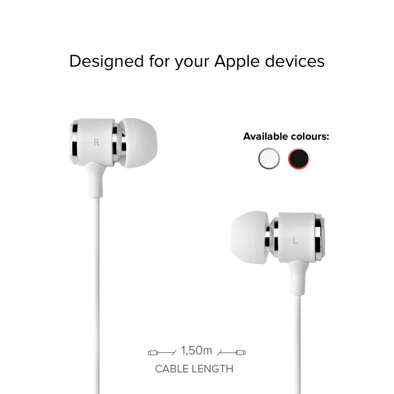 Auriculares EarPods Apple Original Conector Lightning - Blanco - Spain