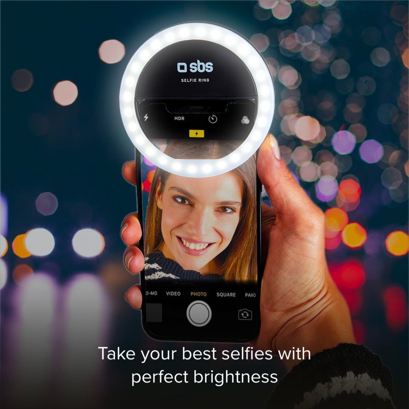 Este aro luminoso pretende mejorar la calidad de tus selfies nocturnos