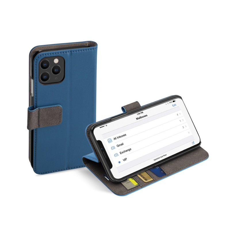 Book Wallet Case with stand function for iPhone 11 Pro