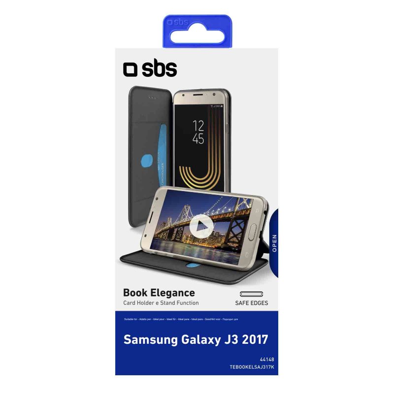 Elegance Book Case for Samsung Galaxy J3 2017