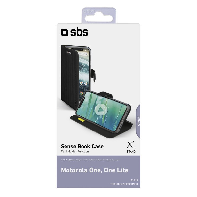 Motorola One/One Lite Book Sense case