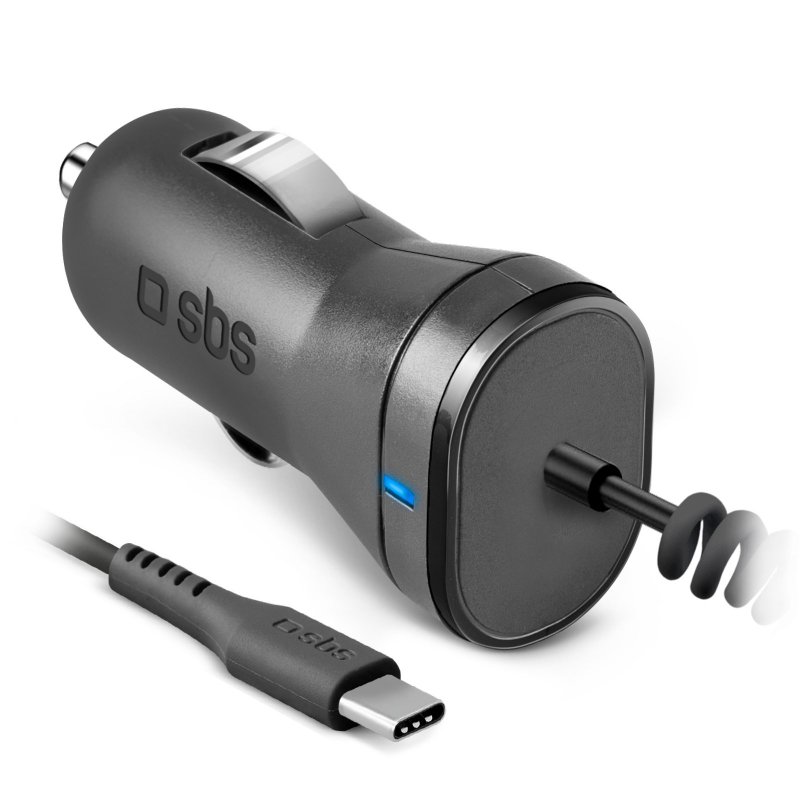 Chargeur Rapide Voiture Allume Cigare USB & USB Type-C 3.1 Smartphone  Tablette