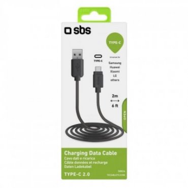 Data cable and Type-C charger, 2 metres long
