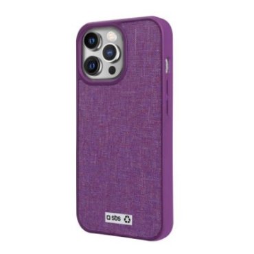 Rigid colourful cover in recycled plastic R-PET for iPhone 13 Pro Max