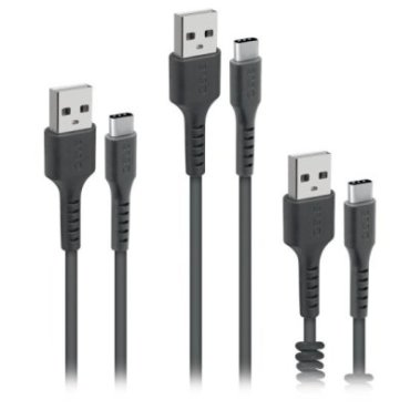 Kit de cables de carga y datos USB - USB-C