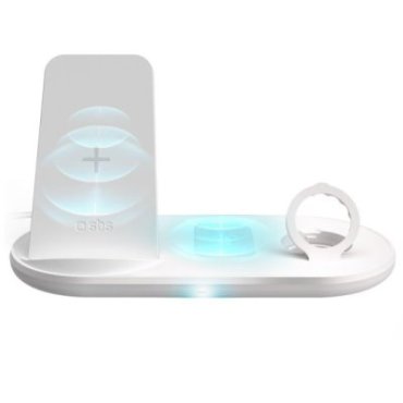 Wireless charger with 10W triple charging base