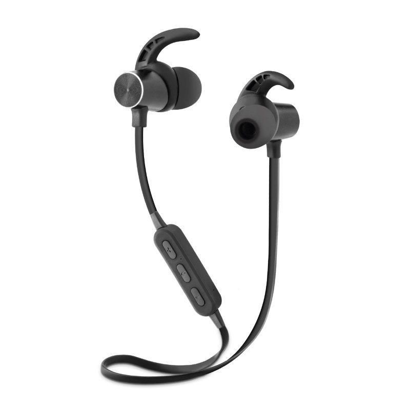 Sports wireless magnetic Multipoint earphones with ear loops