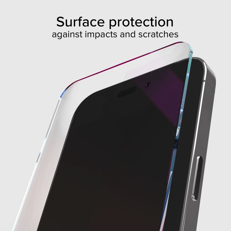 Eco-friendly screen protector made of recycled materials for iPhone 15 Pro Max