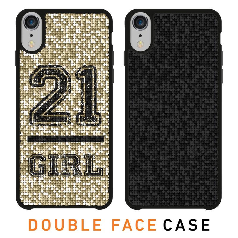 Jolie cover with 21 Girl theme for iPhone XR