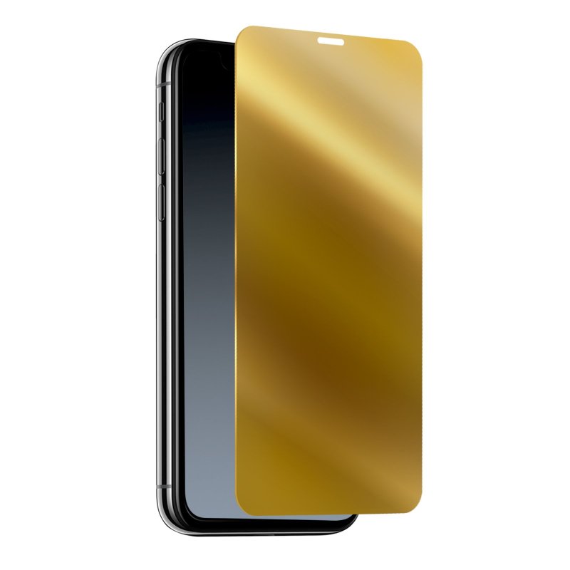 Cristal protector con efecto espejo para iPhone 11 Pro Max, iPhone XS Max