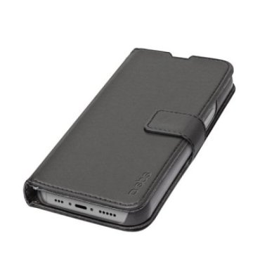 Custodia Book Wallet con funzione stand per iPhone 15 Pro
