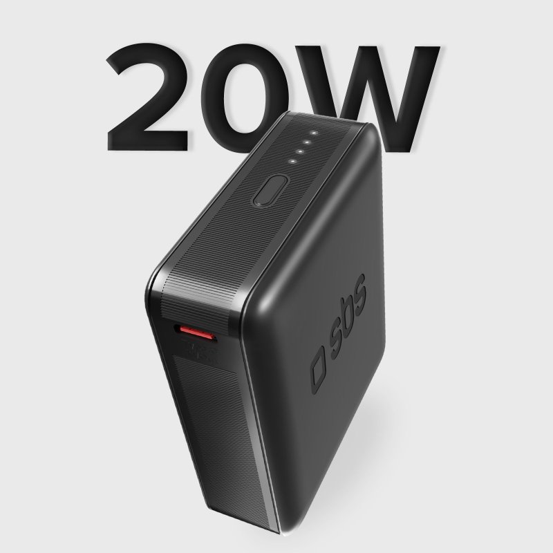 10,000 mAh powerbank with Power Delivery technology
