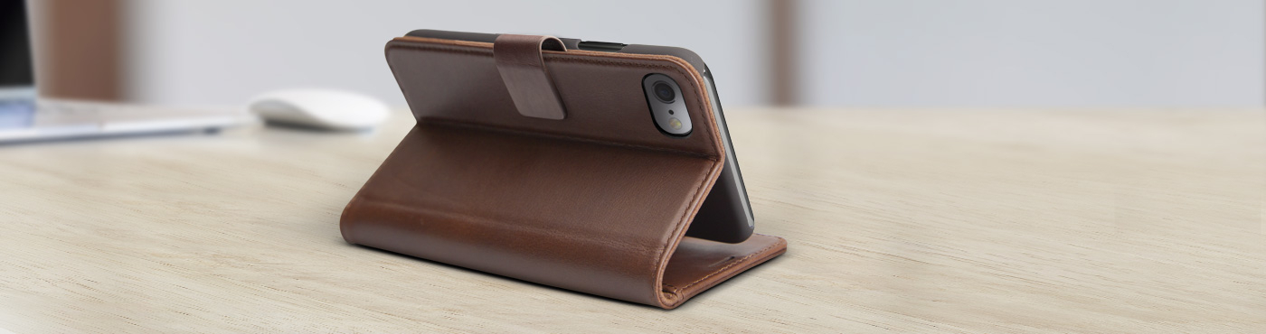 Accessoires en cuir pour smartphones : Collection Leather | SBS
