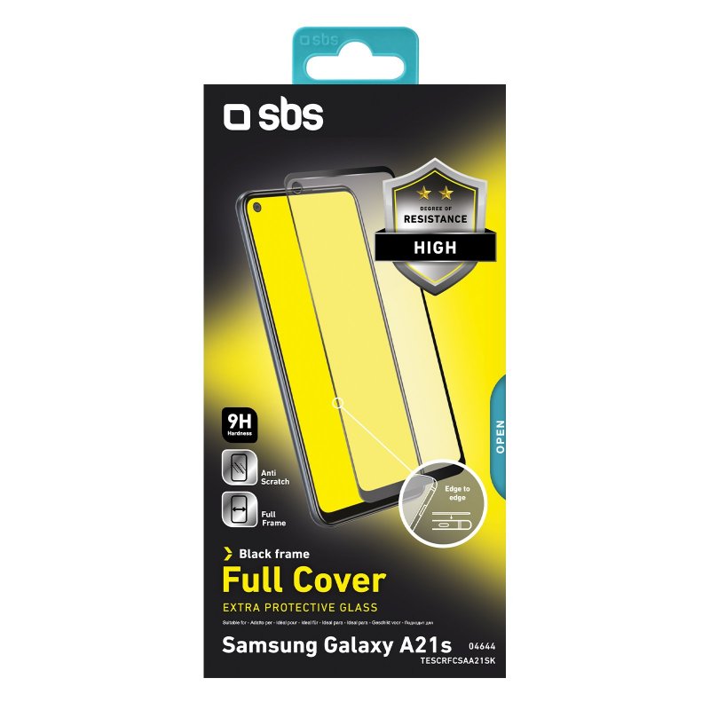 Full Cover Glass Screen Protector for Samsung Galaxy A21s