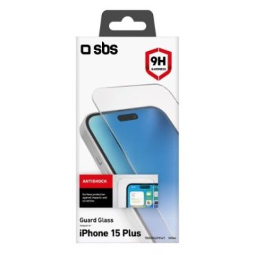 Glass screen protector for iPhone 15 Plus