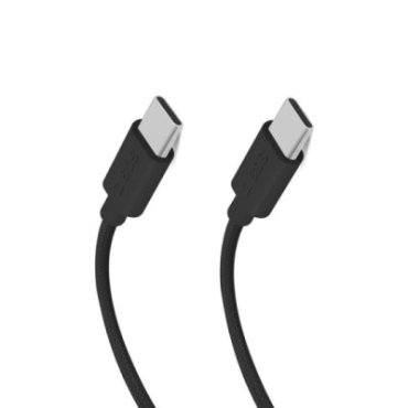 Câble textile USB-C - USB-C avec serre-câble, 1,5 mètre