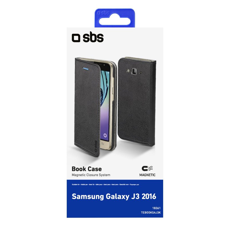 Book case for Samsung Galaxy J3 2016