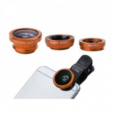 Lens Kit 3 in 1 for smartphone