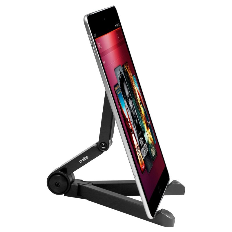 Stand compatto regolabile per Sony Xperia Tablet S BIANCO supporto tavolo SWQ 