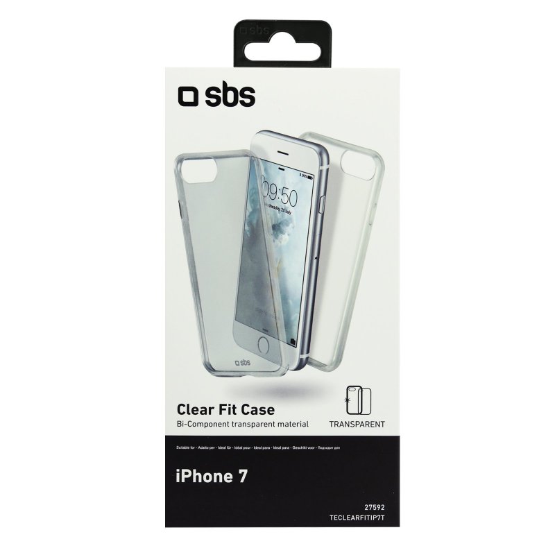 Clear Fit Cover for iPhone 8 / 7