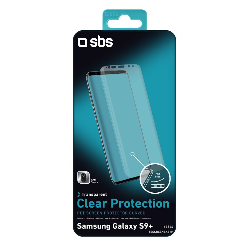 Screen protector Clear Curved for Samsung Galaxy S9+