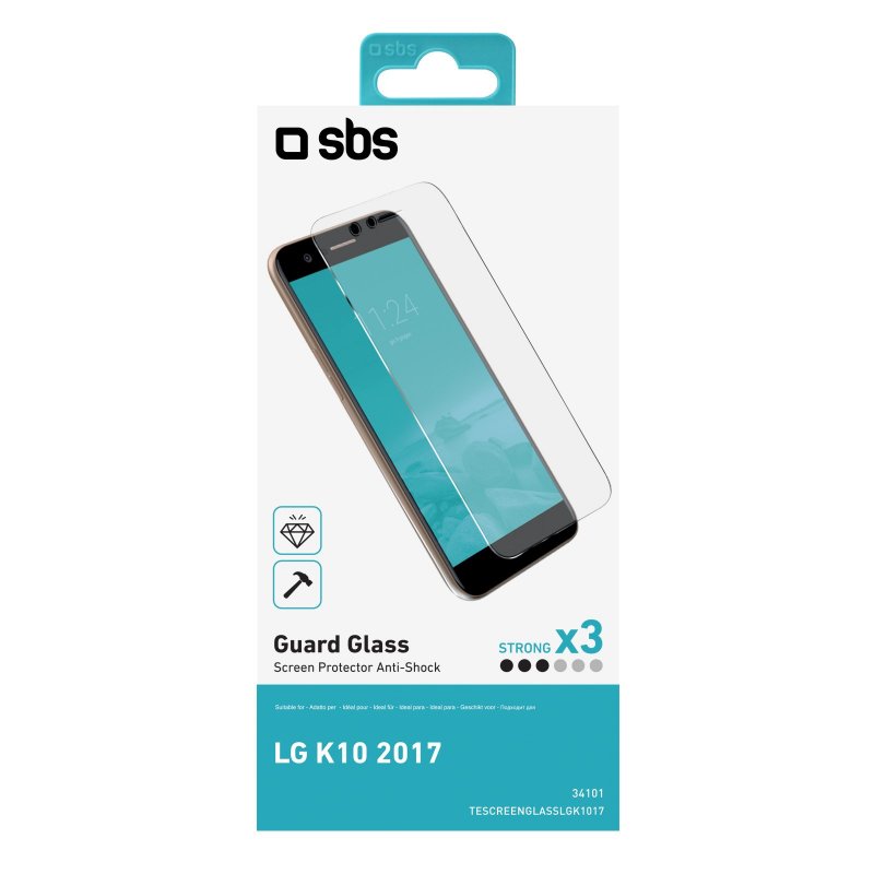 Glass screen protector for LG K10 2017