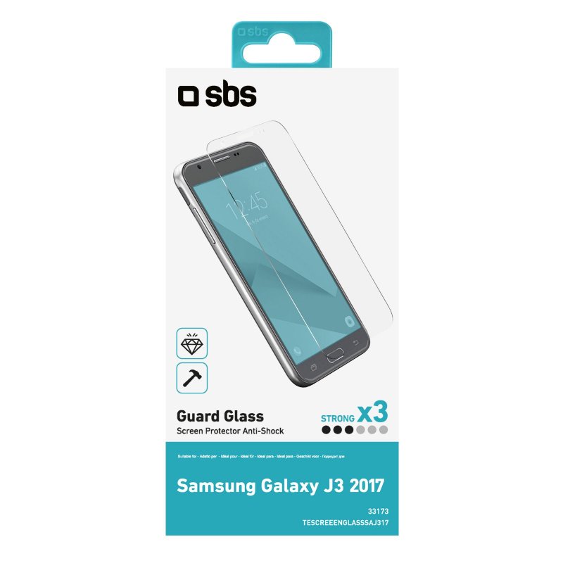 Glass screen protector for Samsung Galaxy J3 2017