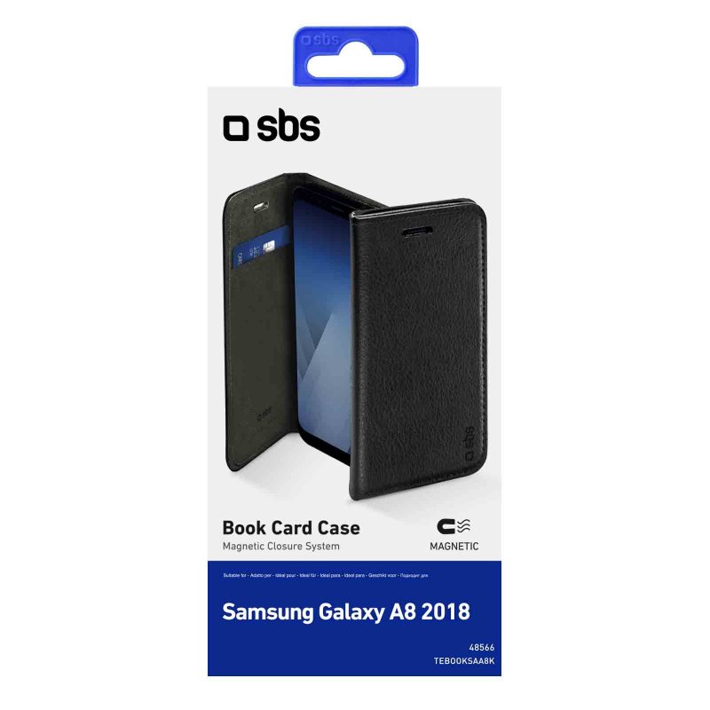 pedir disculpas Detallado pegatina Funda tipo libro para Samsung Galaxy A8 2018