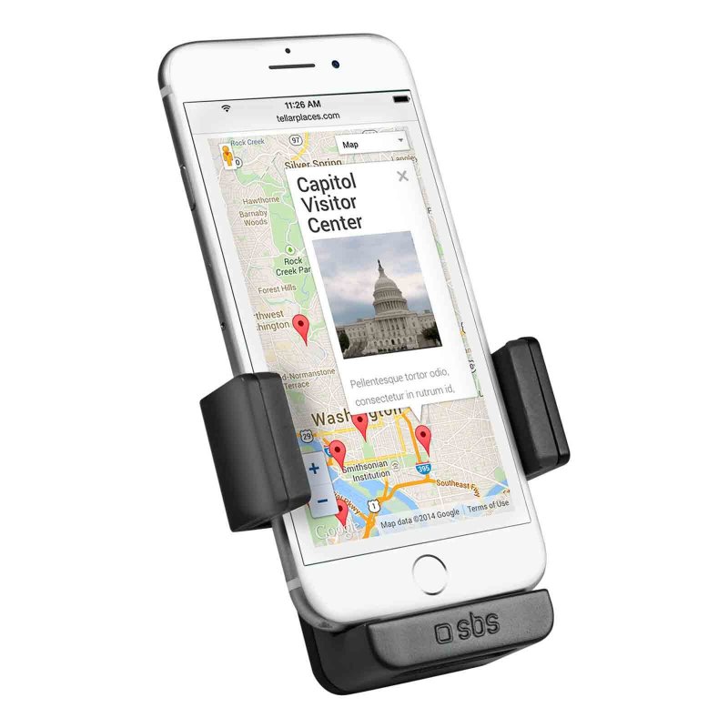 Universal car holder for smartphone up to 5,5