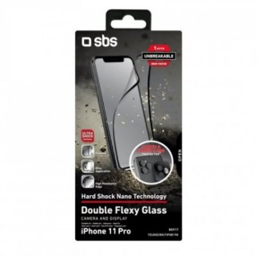Double Flexi Glass kit for iPhone 11 Pro