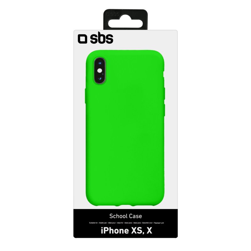 Funda flúor blanda y ligera para iPhone XS/X