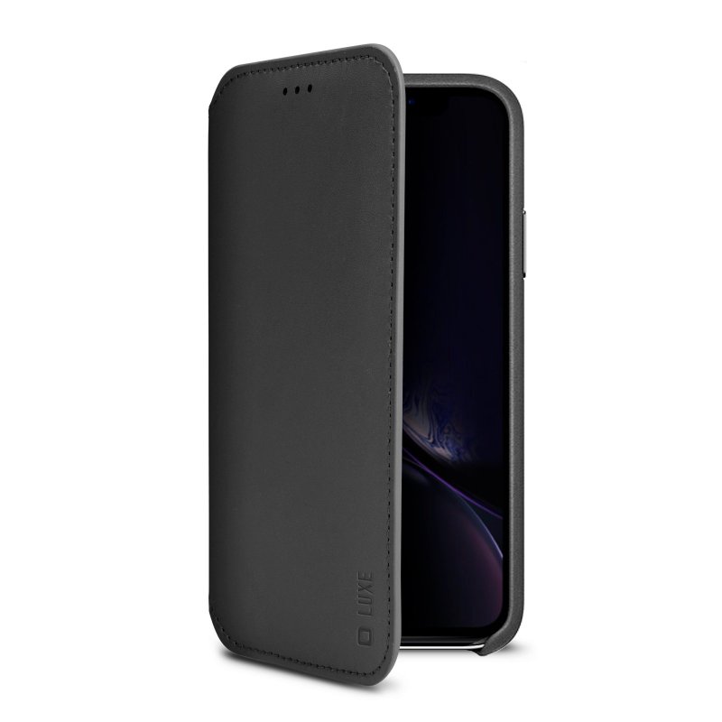 Luxe book-style case for iPhone XR
