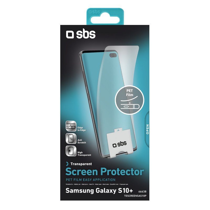 Protective film with applicator for Samsung Galaxy S10+