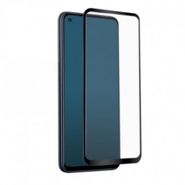 Glas Displayschutz Full Cover für Oppo A74 4G