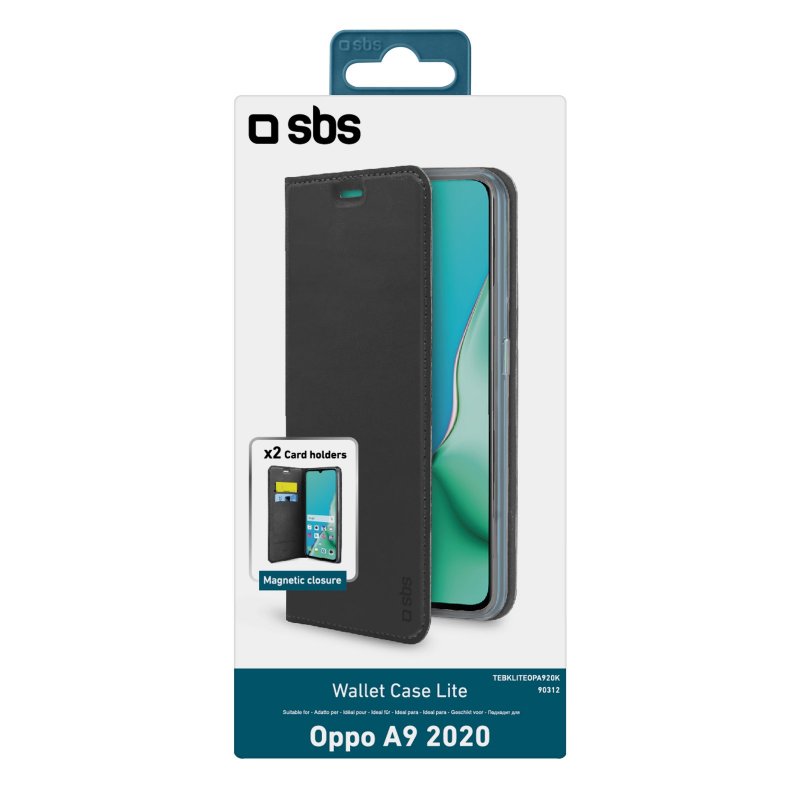 Book Wallet Lite Case for Oppo A9 2020