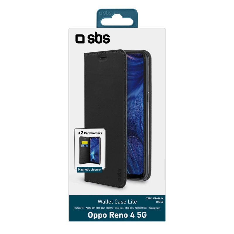 Book Wallet Lite Case for Oppo Reno 4 5G