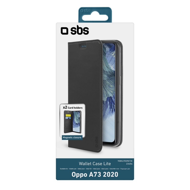 Book Wallet Lite Case for Oppo A73 2020