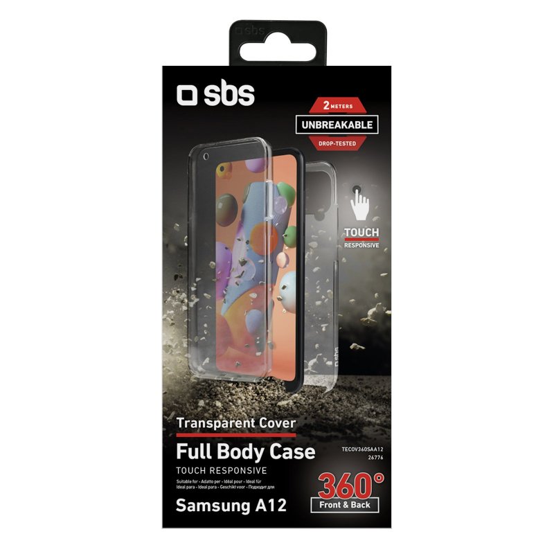 Cover Full Body 360° per Samsung Galaxy A12 – Unbreakable Collection