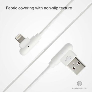 Lightning Cable with 90° connectors