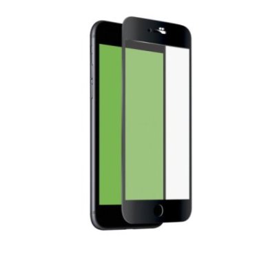 Glass screen protector 4D Full Screen pour iPhone SE 2020/SE 2022/8/7/6s/6 avec applicateur