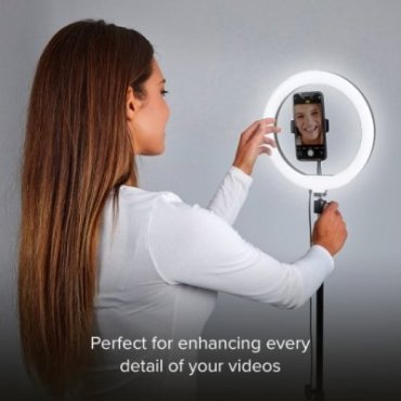 Selfie Ring Light with extendable tripod