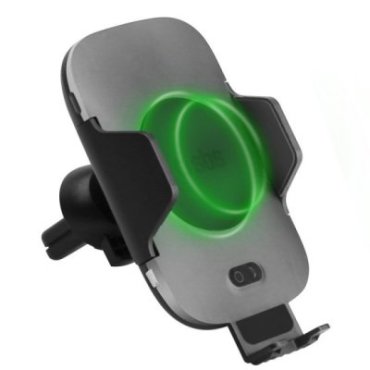 Clamp wireless support with automatic closure