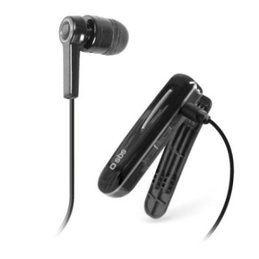 Wireless headset with clip
