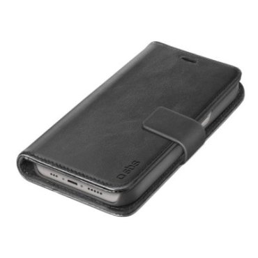 Genuine leather book case for iPhone 14
