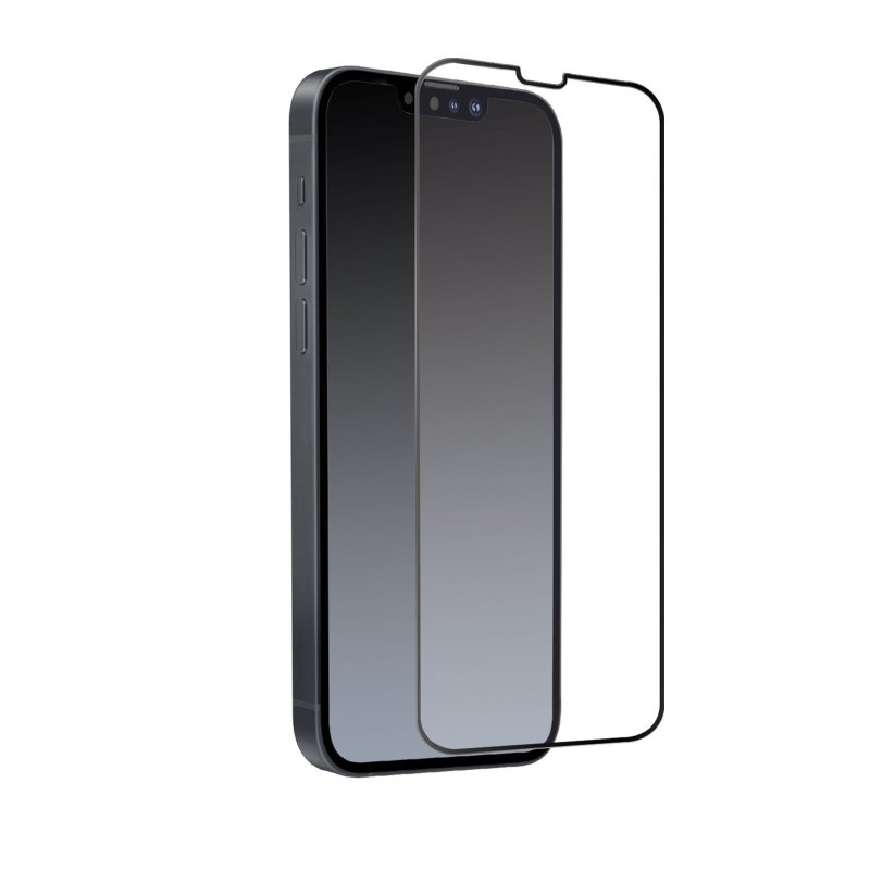 Verre Trempé iPhone 13 Pro Max Film Protection,[3 Pièces] iPhone 13 Pro Max  Protection Ecran Couverture Complète Protecteur d'écran 6,7 pouces Bord à  Bord 0.33mm-Noir