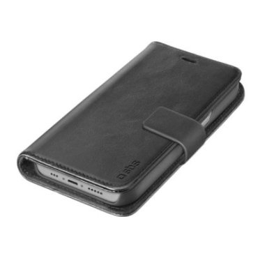 Genuine leather book case for iPhone 14 Plus